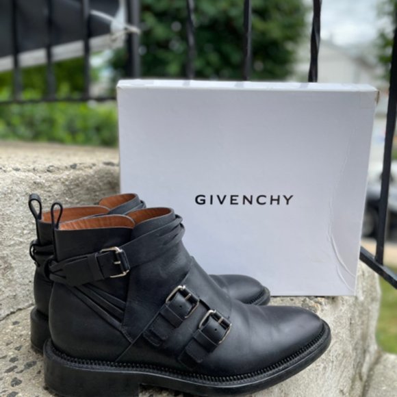 Givenchy Shoe Bottine Plate Mode Low Boot Size 39.5 - Picture 8 of 15